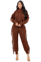 LONG SWEATER PANTS SET