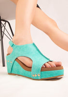 CANVA SLINGBACK WEDGE