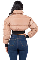 WOMEN FASHION PUFFER JACKET OUTERWEAR