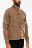 Mens Solid Soft Shell Storm Tech Jacket Coat