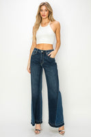 HIGH RISE RELAXED WIDE LEG JEANS