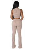 FASHION WOMEN TWO PIECE PANTS SET