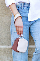 Clippable Dual Pouch Wristlet