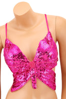 Sequin Butterfly Bralette