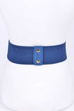 Denim Elastic Corset Belt