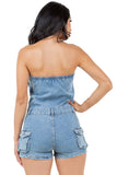 WOMEN FASHION DENIM ROMPERS