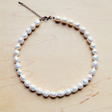 Genuine Freshwater Pearl Collar Necklace Wedding