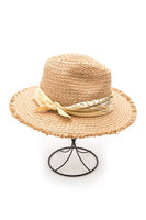 Bandana Convertible Fringe Straw Hat