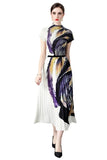 WOMEN FASHION MAXI DRESS 2PC SET