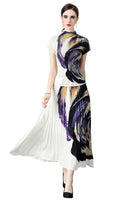 WOMEN FASHION MAXI DRESS 2PC SET