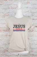 Jesus 2024 Make America Pray Softstyle Graphic