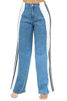 WOMEN FASHION CASUAL STYLE DENIM PANTS