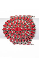 Enamel Oversize Stretch Western Bracelet