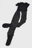 Rhinestone Accent Fishnet Stocking