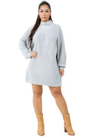 WOMEN FASHION SWEATER DRESS