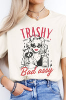 Baddie Girly Retro, Sassy Summer Graphic Tee