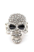 Crystal Skull Iconic Stretch Ring