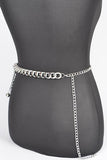 Pearl Accent Layer Chain Belt