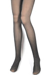 Fleece Lined Faux Sheer Tights