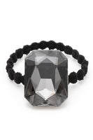 Crystal Stone Holiday Hair Tie