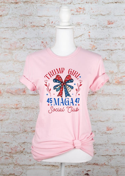 Trump Girl Social Club Graphic Tee