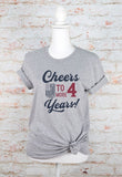 Cheers to 4 More Years Election Graphic Tee