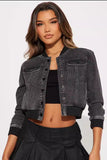 WOMEN FASHION DENIM JACKET