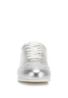 Montek Metallic Lace-Up Sneakers