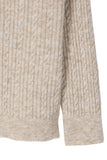 Oversize cable sweater