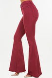 Bell Bottom Jean in Wine - Inseam 32 Made In: USA