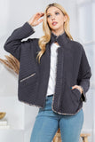 Quilt Jacket with Pockets