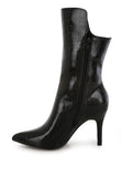 Kultrus Croco Stiletto Heel Mid-Calf Boots