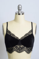 Velvet and Lace Half Cami