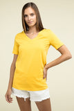 Cotton V-Neck Short Sleeve T-Shirts