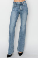 RISEN Full Size Mid Rise Bootcut Jeans