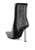 Gem Blaze Rhinestones Stiletto Boots