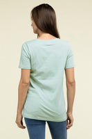 Cotton V-Neck Short Sleeve T-Shirts