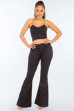 American Bazi High Waist Pull On Flare Jeans