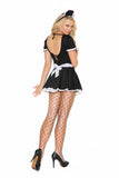 Elegant Moments Maid To Please - 3 Pc, Costume Includes Mini Dress, Apron And Head Piece