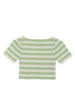 SS stripe pullover shirt