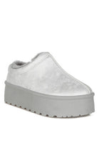 Lottys Faux Leather Platform Classic Slip-On