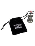 Gun Metal American Flag Gargoyle Bell w/ Carrier Bag  SAMPLE CLOSEOUT