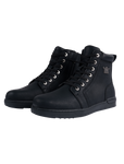 Men's High Top Style Motorcycle Shoe Black Sole