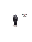 Full Finger Womens Leather Gloves with Faux Fur Jimmy Lee Leathers Club Vest
