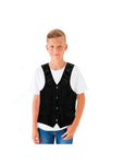 Kids Regular Vest with Side Laces Leather sample size S  SAMPLE CLOSEOUT