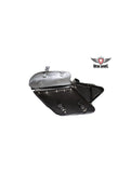 Motorcycle Saddlebag for Dyna Motorcycle Jimmy Lee Leathers Club Vest