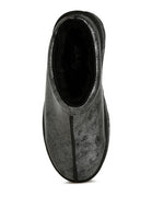 Lottys Faux Leather Platform Classic Slip-On