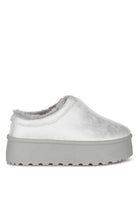 Lottys Faux Leather Platform Classic Slip-On