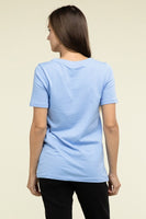 Cotton V-Neck Short Sleeve T-Shirts