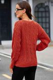 Camille Cable-Knit Sweater